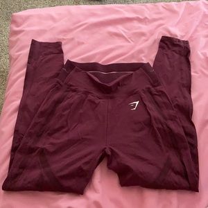 Gymshark Maroon Pants
